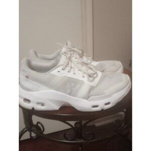 On Cloud Speedboard Shoes Womens Size 8.5 White Gray Running Tennis Sneakers